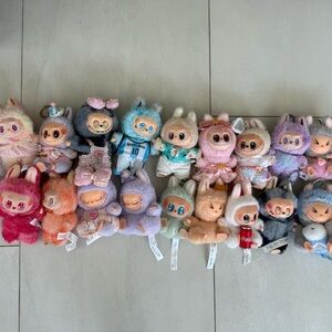 Adorable Multicolor Stuffed Animal Set